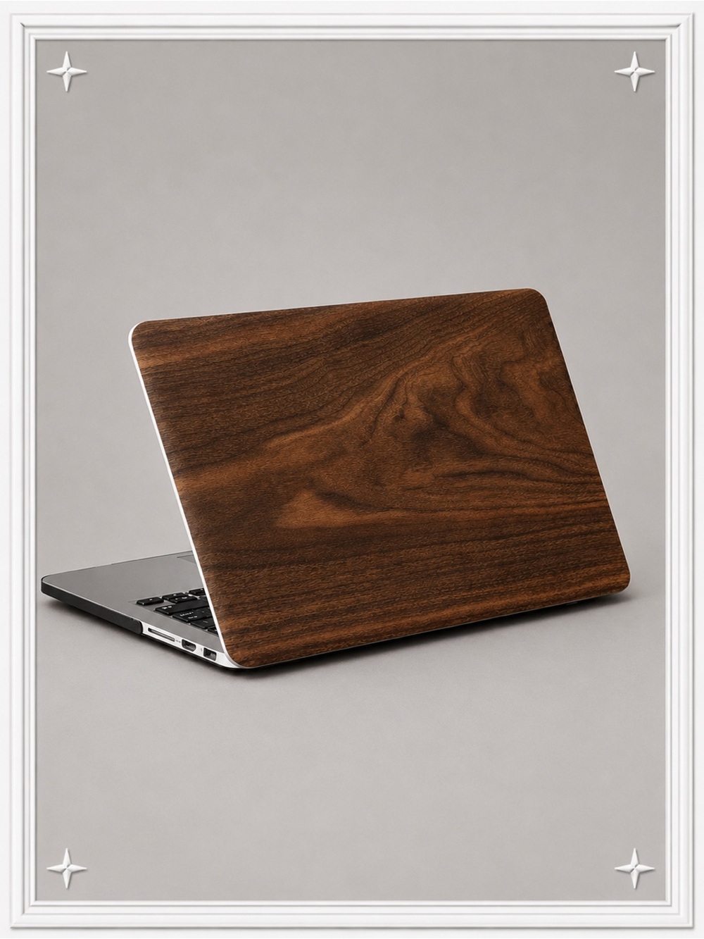 💻 MacBook Air 13” Case - Wood Grain Set, NWOT